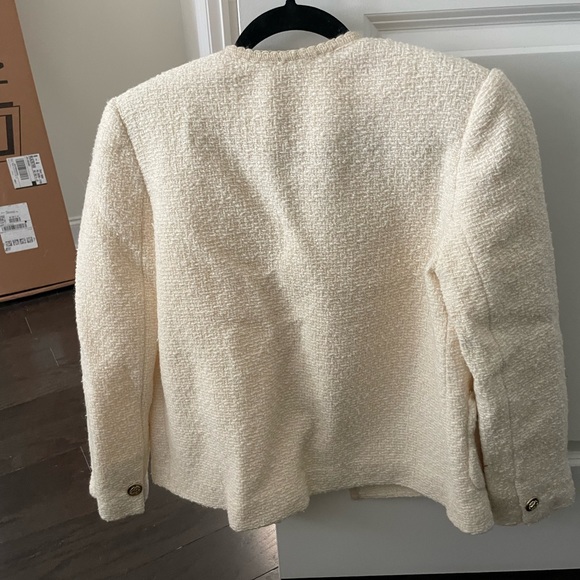 ba&sh Joe Jacket Cream Tweed - Picture 7 of 7